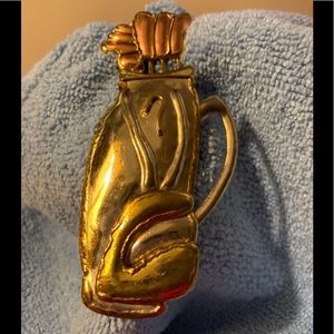 Mixed Metal Brooch/Pendant Made In Mexico by SJ